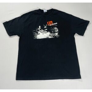 Men's U2 - Go Home 2002 Vintage T Shirt Live From Slane Castle Ireland Size XL